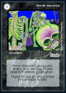 Holtak energiája