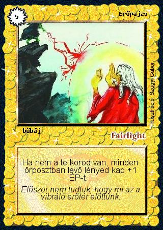 Erőpajzs – Alappakli, 1. kiadás