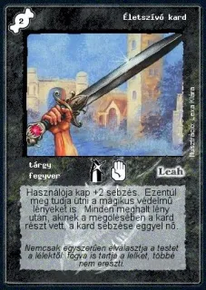 Életszívó kard
