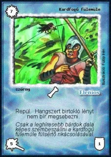 Kardfogú fülemüle