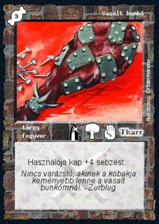 Vasalt bunkó