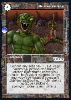 Az erős gyengéje