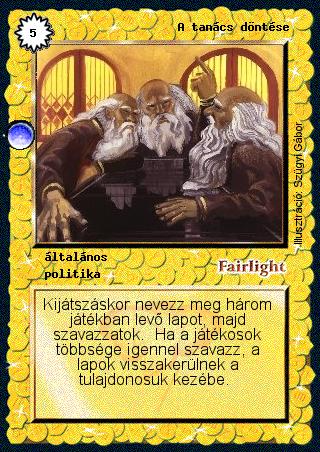 A tanács döntése