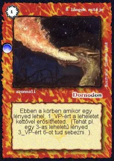 A lángok estéje