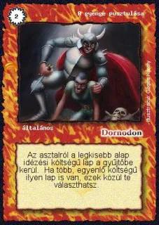 A gyenge pusztulása