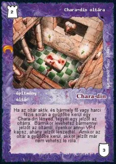 Chara-din oltára