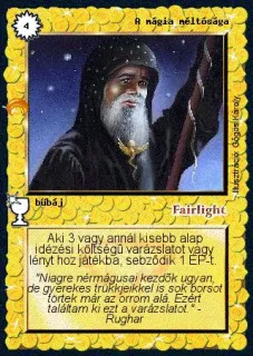 A mágia méltósága
