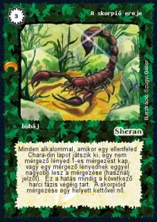A skorpió ereje