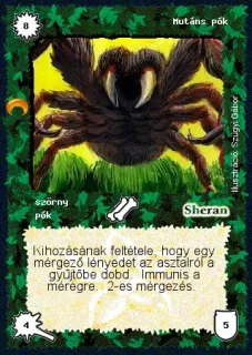 Mutáns pók