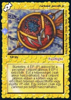 Zarknod pecsétje