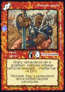 Varkaudar páncél