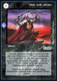 Sötét erők idézése