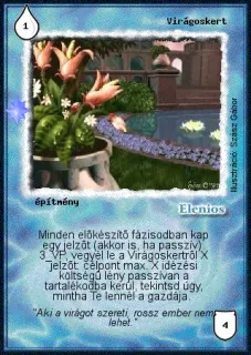 Virágoskert