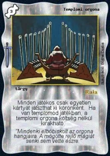 Templomi orgona