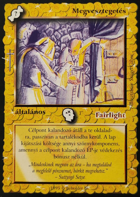 Megvesztegetés