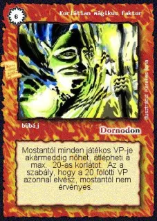 Korlátlan mágikus faktor