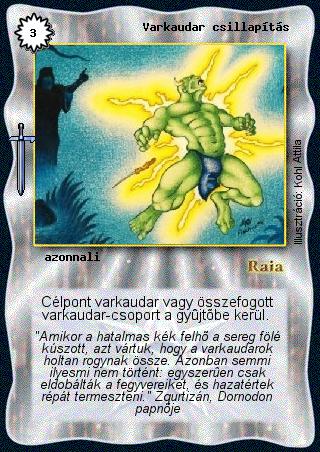 Varkaudar csillapítás