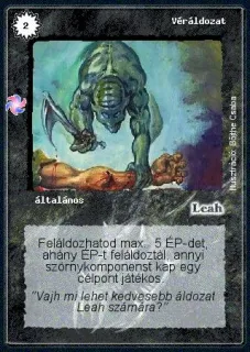 Véráldozat