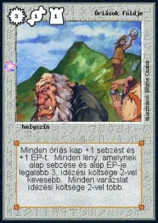 Óriások földje