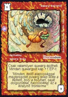 Quwarg keltető
