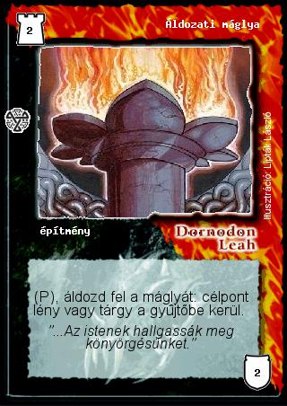 Áldozati máglya