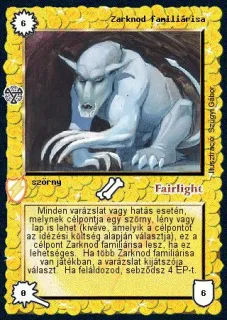 Zarknod familiárisa