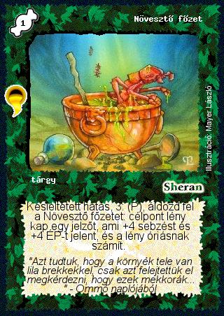 Növesztő főzet