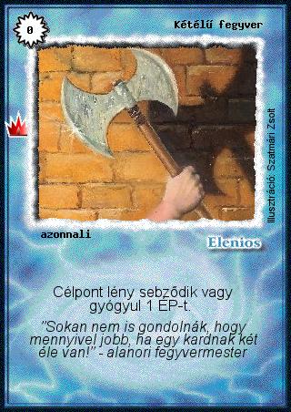 Kétélű fegyver