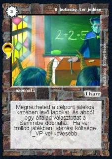 A butaság terjedése