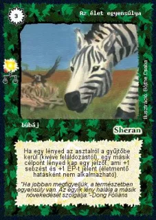 Az élet egyensúlya