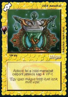 Zöld manaital