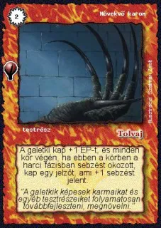 Növekvő karom