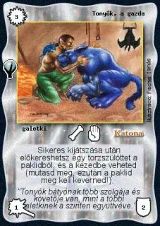 Tonyók, a gazda