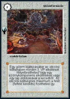 Gólemformázás