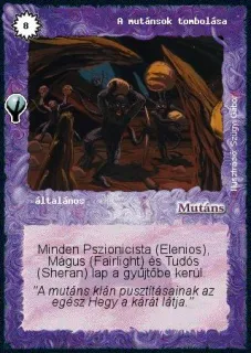 A mutánsok tombolása