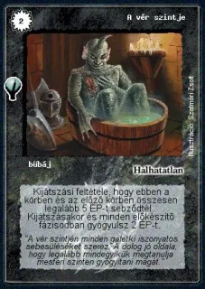 A vér szintje