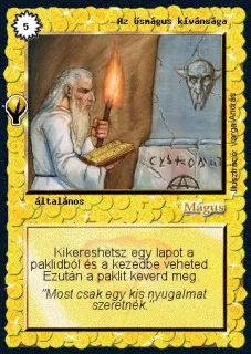 Az ősmágus kívánsága