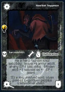 Haarkon kegyence