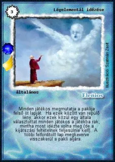 Légelementál idézése