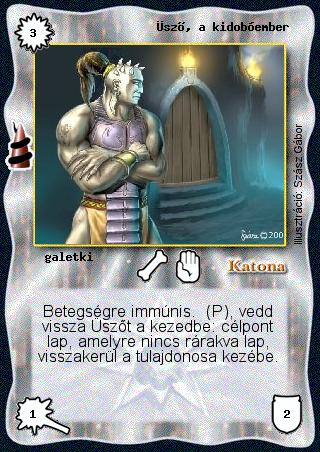 Üsző, a kidobóember