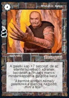 Brutális mancs