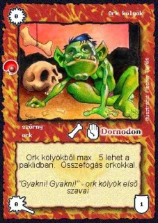 Ork kölyök