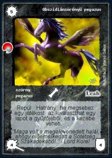 Obszidiánsörényű pegazus
