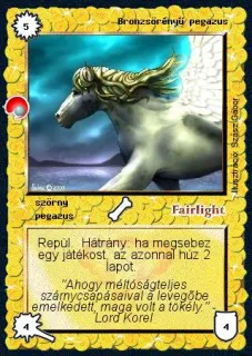 Bronzsörényű pegazus