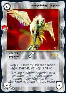 Aranysörényű pegazus