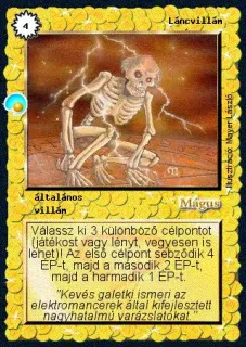 Láncvillám