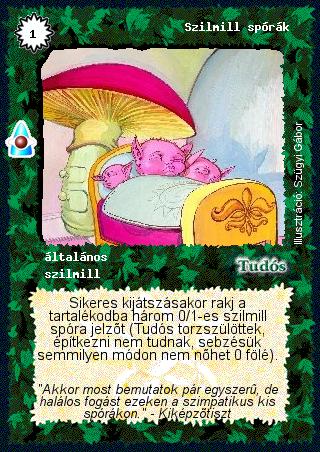 Szilmill spórák