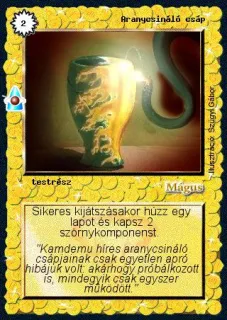 Aranycsináló csáp