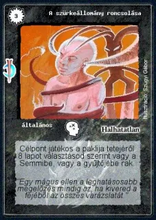 A szürkeállomány roncsolása
