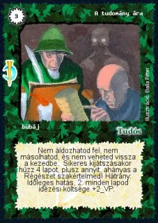 A tudomány ára